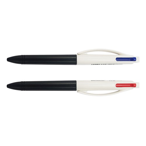Bic 214 2-Colour Retractable Ballpoint Pen Medium 1.0mm_1 - Theodist
